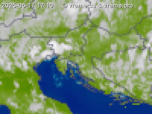 Oblačnost Slovenija