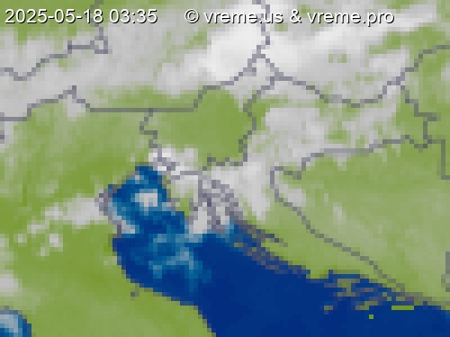 Oblačnost Slovenija