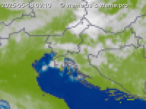 Oblačnost Slovenija
