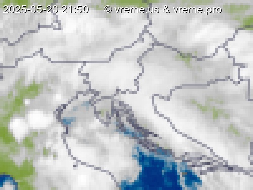Oblačnost Slovenija