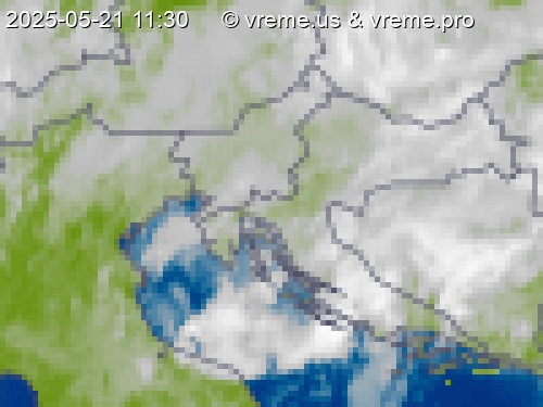 Oblačnost Slovenija