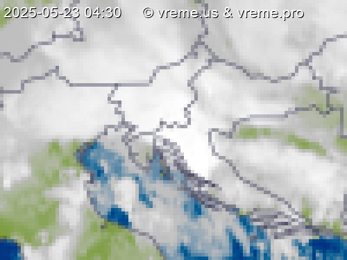 Oblačnost Slovenija