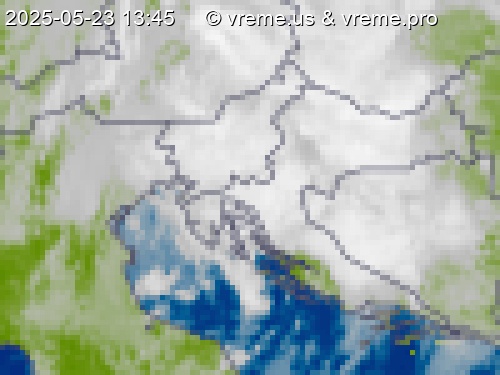 Oblačnost Slovenija