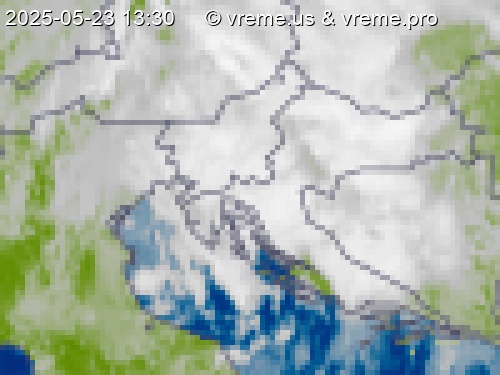 Oblačnost Slovenija