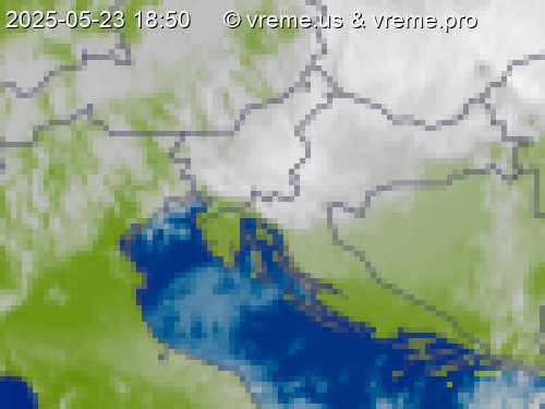 Oblačnost Slovenija