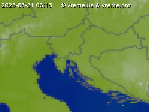 Oblačnost Slovenija