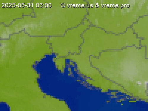 Oblačnost Slovenija