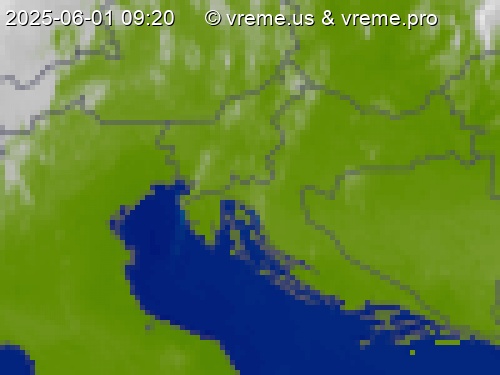 Oblačnost Slovenija