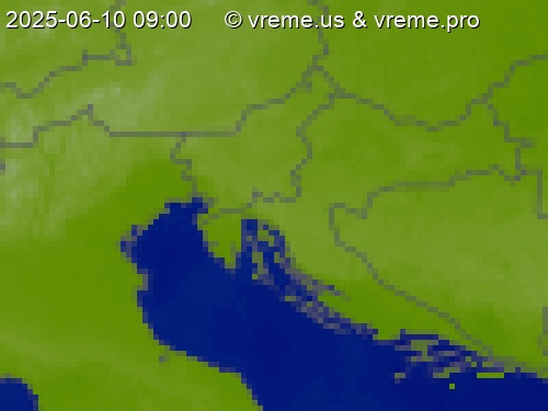 Oblačnost Slovenija
