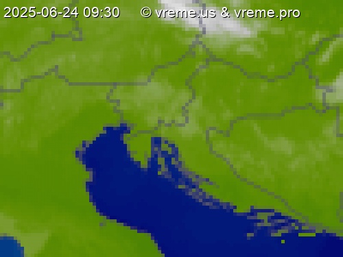 Oblačnost Slovenija
