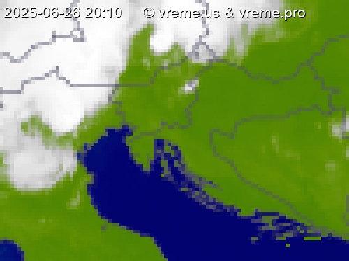 Oblačnost Slovenija