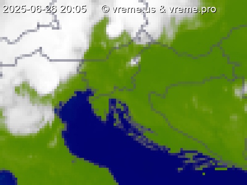 Oblačnost Slovenija