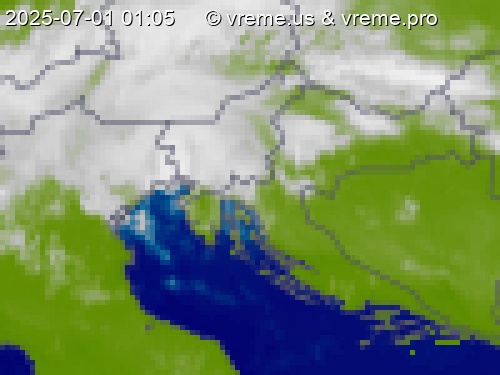 Oblačnost Slovenija