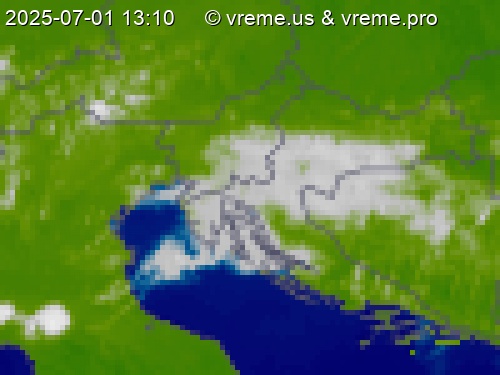 Oblačnost Slovenija