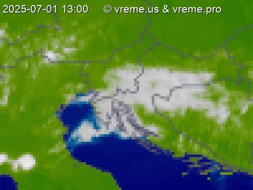Oblačnost Slovenija