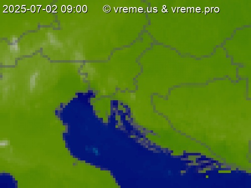 Oblačnost Slovenija