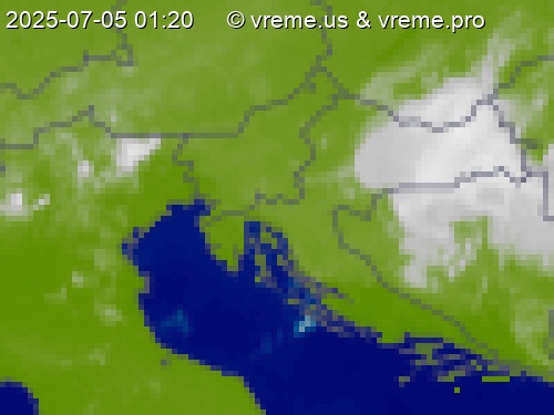 Oblačnost Slovenija