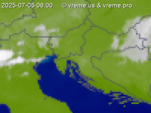 Oblačnost Slovenija