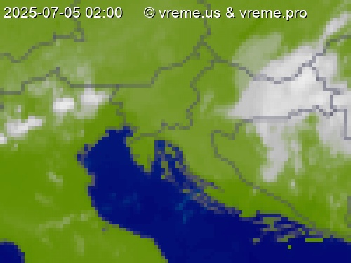 Oblačnost Slovenija