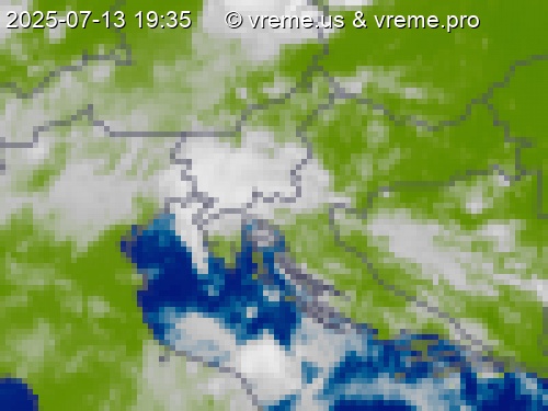 Oblačnost Slovenija