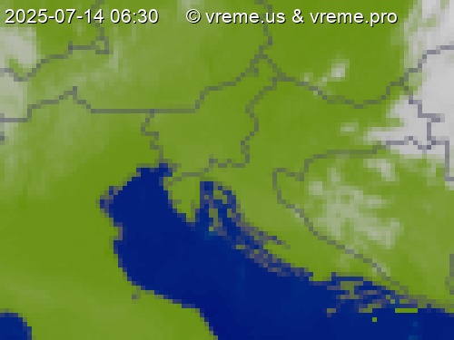 Oblačnost Slovenija
