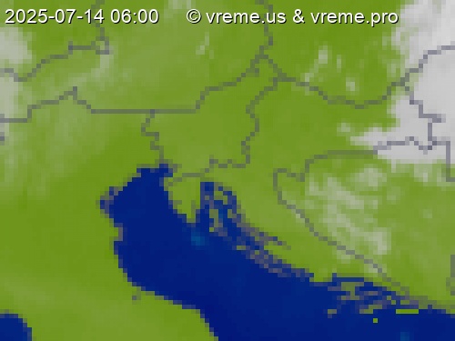 Oblačnost Slovenija