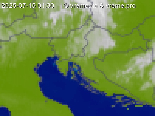 Oblačnost Slovenija