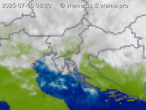 Oblačnost Slovenija