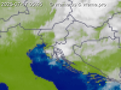 Oblačnost Slovenija