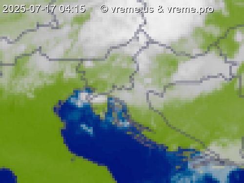Oblačnost Slovenija