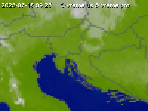 Oblačnost Slovenija