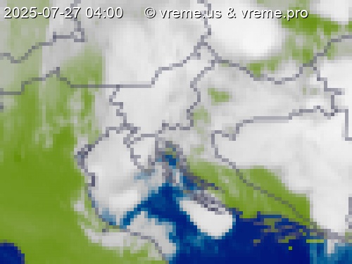Oblačnost Slovenija