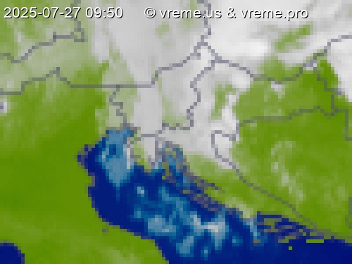 Oblačnost Slovenija