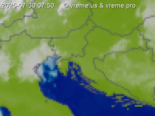 Oblačnost Slovenija