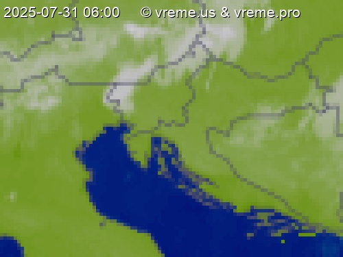 Oblačnost Slovenija