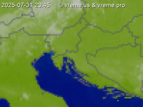 Oblačnost Slovenija