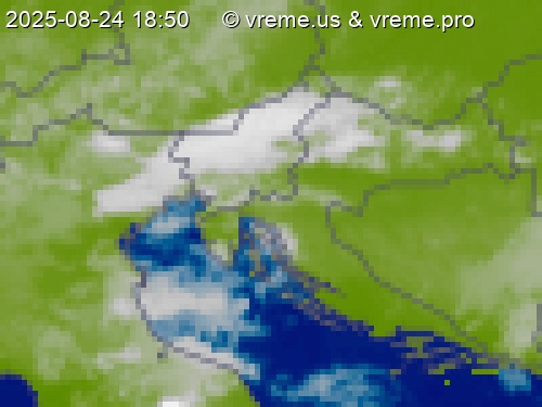 Oblačnost Slovenija