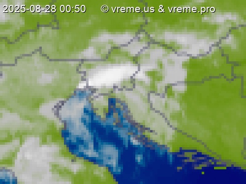 Oblačnost Slovenija