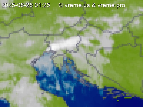 Oblačnost Slovenija