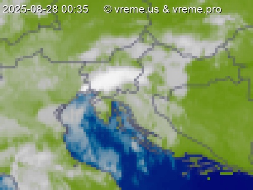 Oblačnost Slovenija