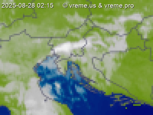 Oblačnost Slovenija