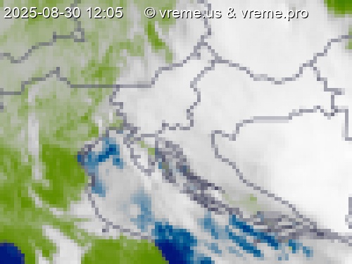 Oblačnost Slovenija
