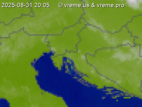 Oblačnost Slovenija