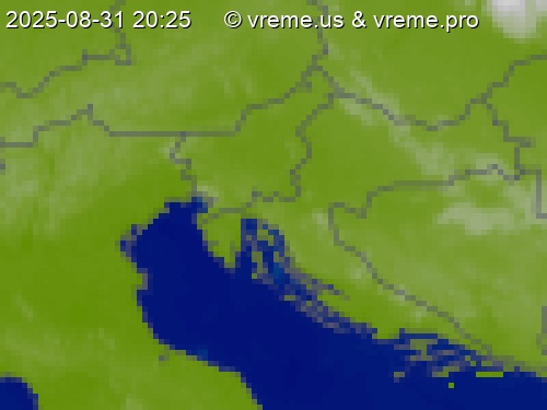 Oblačnost Slovenija