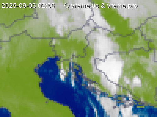 Oblačnost Slovenija