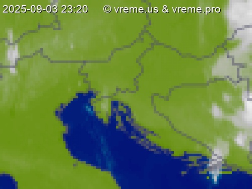 Oblačnost Slovenija