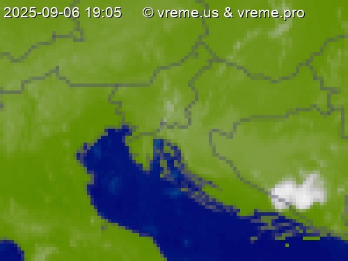 Oblačnost Slovenija