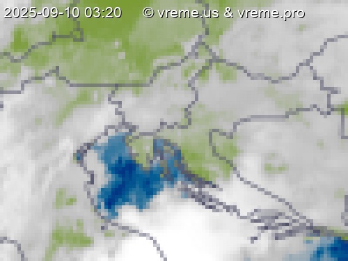 Oblačnost Slovenija