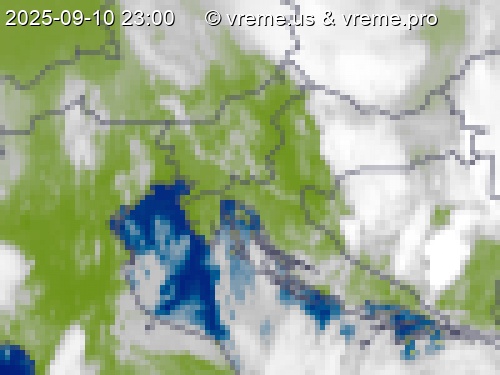 Oblačnost Slovenija