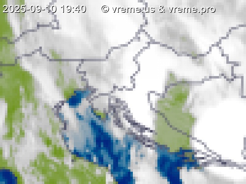 Oblačnost Slovenija